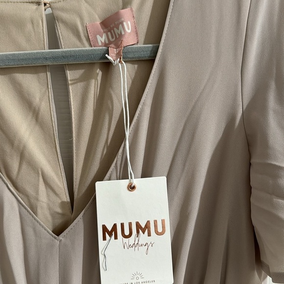 NWT Show Me Your Mumu - Bridesmaid dress - Emily Dove Grey - Small - Picture 9 of 12